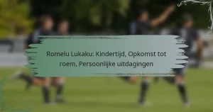 Romelu Lukaku: Kindertijd, Opkomst tot roem, Persoonlijke uitdagingen